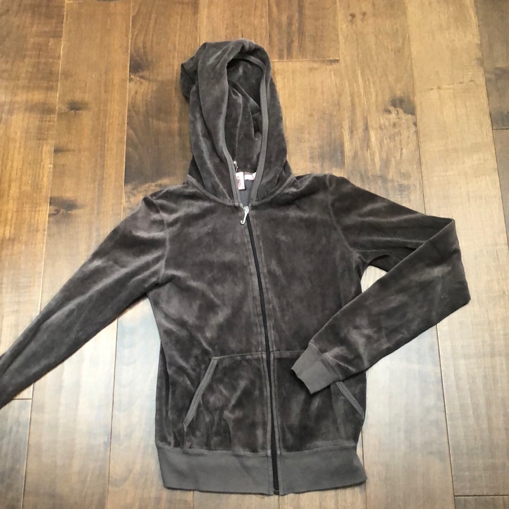 Brown Juicy Couture Sweatsuit Jacket Size S